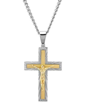 Macy's Men's Crucifix Pendant Necklace