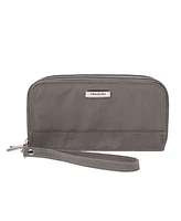 Travelon Rfid Blocking Double Zip Wallet