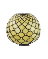 Amora Lighting Tiffany Style Jewel Table Lamp