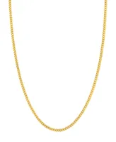 22" Franco Chain Necklace (1-7/8mm) in 14k Gold