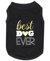 Parisian Pet Best Dog Ever Dog T-Shirt