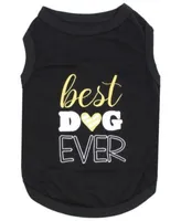 Parisian Pet Best Dog Ever Dog T Shirt Collection