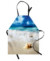 Ambesonne Seashells Apron