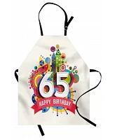 Ambesonne 65th Birthday Apron