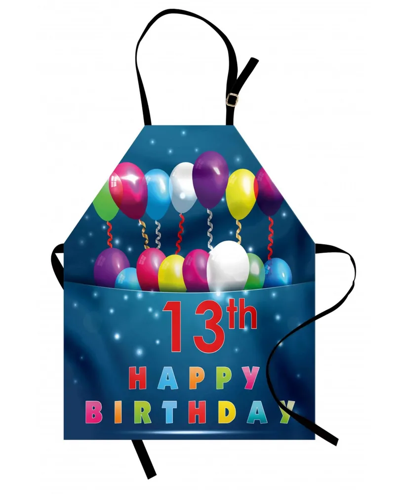 Ambesonne 13th Birthday Apron