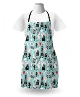 Ambesonne Cat Lover Apron