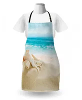 Ambesonne Seashells Apron