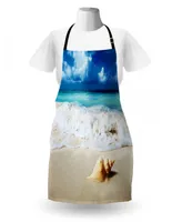 Ambesonne Seashells Apron