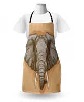 Ambesonne Elephant Apron