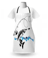 Ambesonne Fishing Apron