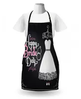 Ambesonne Bridal Shower Apron