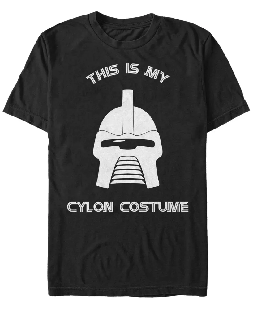 Battlestar Galactica Men's Cylon Halloween Costume Short Sleeve T-Shirt