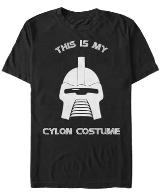 Battlestar Galactica Men's Cylon Halloween Costume Short Sleeve T-Shirt
