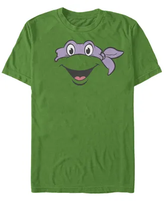 Nickelodeon Teenage Mutant Ninja Turtles Donatello Big Face Short Sleeve T-Shirt