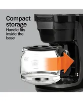 Proctor Silex 12 Cup Compact Programmable Coffee Maker