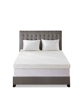 Madison Park 4" 3M-Moisture-Management Memory Foam Mattress Topper, California King