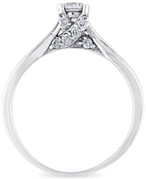 Diamond 1/2 ct. t.w. Solitaire Engagement Ring in 14k White or Yellow Gold