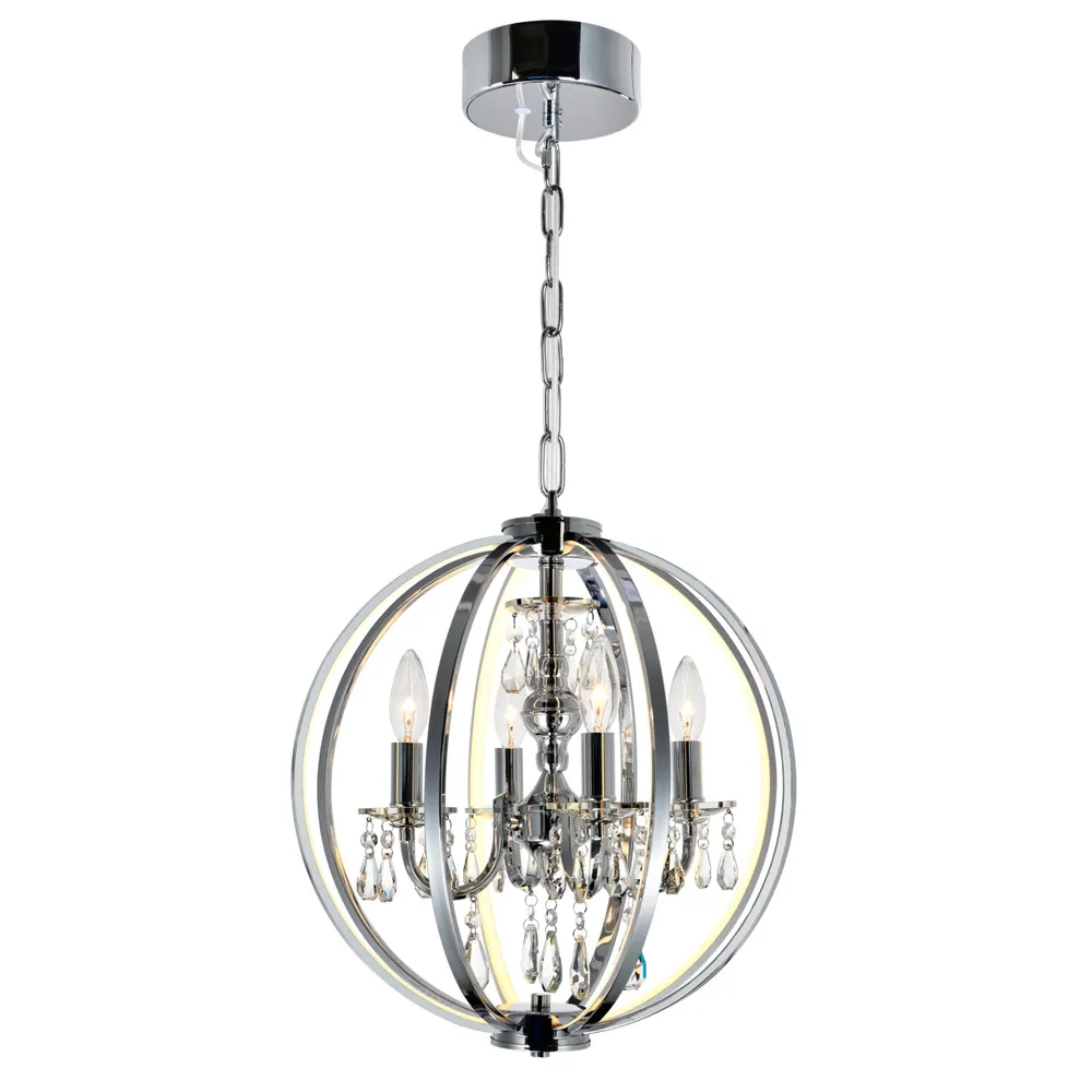 Cwi Lighting Bird Cage 4 Light Chandeliers