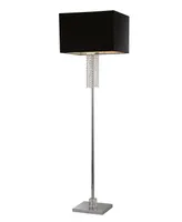 Artiva Usa Adelyn 63" Square Modern Crystal Floor Lamp