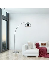 Artiva Usa Alrigo 80" Led Arched Floor Lamp with Dimmer