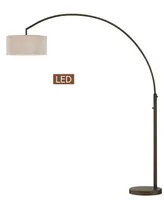 Artiva Usa Elena 80" Led Arch Floor Lamp with Dimmer Switch