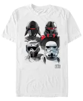 Star Wars Men's Jedi Fallen Order Trooper Group Sketch T-shirt