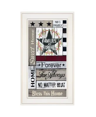Trendy Decor 4U Families are Forever by Linda Spivey, Ready to hang Framed print, Frame