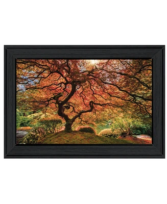Trendy Decor 4U First Colors of Fall I by Moises Levy, Ready to hang Framed Print, Black Frame, 21" x 15"