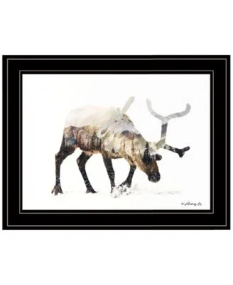 Trendy Decor 4u Arctic Reindeer By Andreas Lie Ready To Hang Framed Print Collection