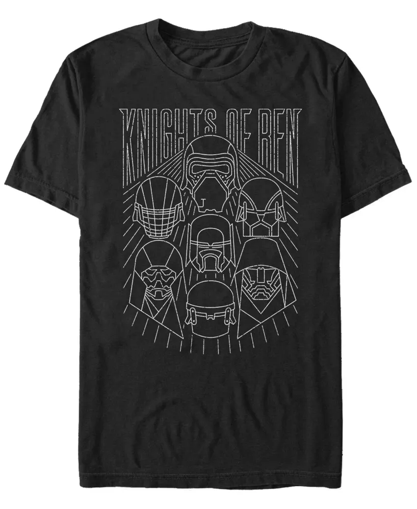 Star Wars Men's Episode Ix Knights of Ren Line Art T-shirt