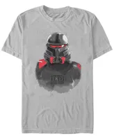 Star Wars Men's Jedi Fallen Order Purge Trooper Portrait Sketch T-shirt