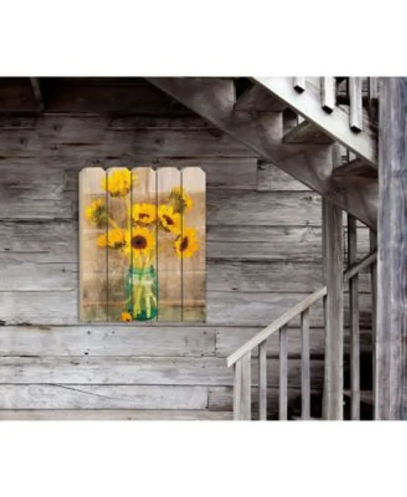 Trendy Decor 4u Country Sunflowers By Anthony Smith Printed Wall Art Collection