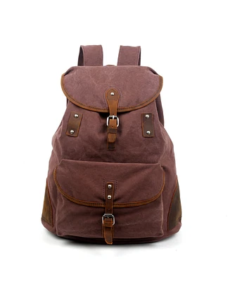 Tsd Brand Milo Canvas Backpack