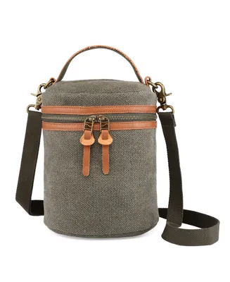 Tsd Brand Pine Hill Canvas Bucket Bag