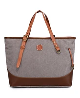 Tsd Brand Redwood Canvas Shopper Bag