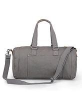 Tsd Brand Forest Canvas Weekender Bag