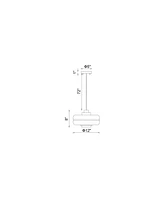 Cwi Lighting Elementary 1 Light Down Pendant