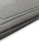 Microdry SpeedDry 17" x 24" 2-Pack Memory Foam Bath Mat Set