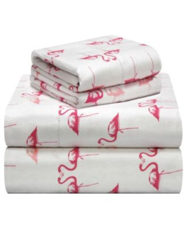 Pointehaven Whimsical Printed Flannel Sheet Sets