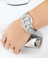 Jbw Women's Olympia Platinum Series Diamond (2 1/2 ct. t.w.) Stainless Steel Watch, 38Mm