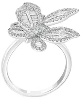 Effy Diamond Butterfly Statement Ring (1-3/8 ct. t.w.) 14k White Gold