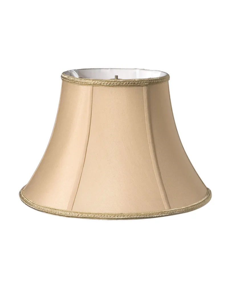 Cloth&Wire Slant Transitional Bell Softback Lampshade with Washer Fitter