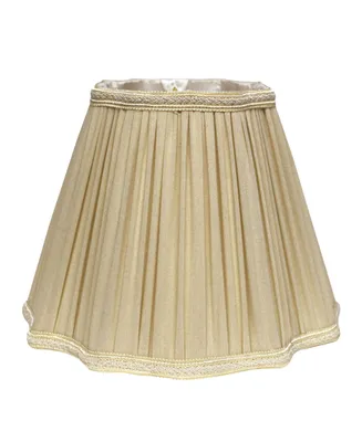 Cloth&Wire Slant Fancy Square Pleated Softback Lampshade with Washer Fitter