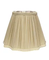 Cloth&Wire Slant Fancy Square Pleated Softback Lampshade with Washer Fitter