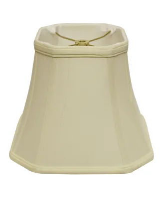 Cloth&Wire Slant Cut Corner Square Bell Softback Lampshade with Washer Fitter