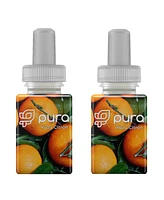 Pura Smart Home Air Diffuser Fragrance - Yuzu Citron - Smart Home Scent Refill - Up to 120-Hours of Premium Fragrance per Refill