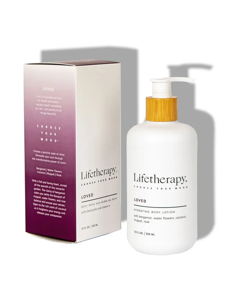 Lifetherapy Loved Hydrating Body Lotion, 12 oz.