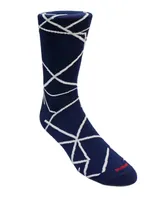 Duchamp London Men's Line Design Dress Sock