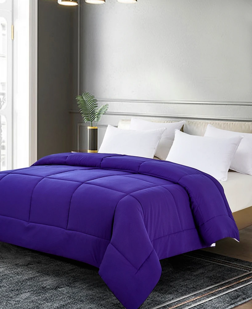 Closeout" Royal Luxe Reversible Down Alternative Comforter, Twin, Exclusively at Macy's