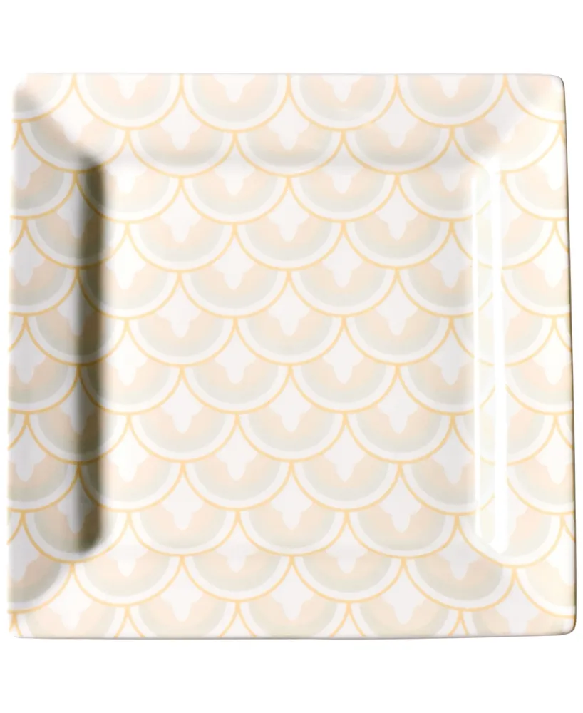 Coton Colors by Laura Johnson Blush Layered Arabesque Square Platter